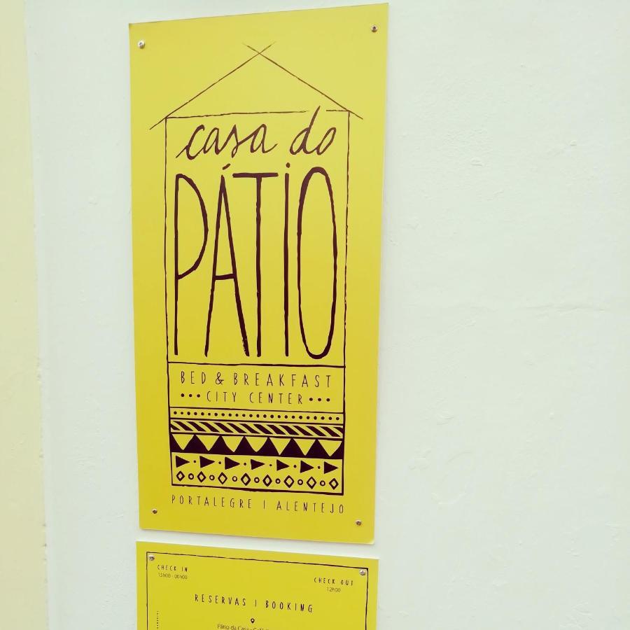 Casa Do Patio- Bed & Breakfast- City Center Portalegre Eksteriør bilde